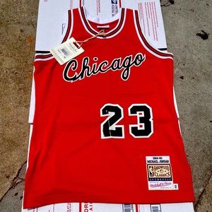 84-85 Chicago Bulls Jordan Rookie Jersey